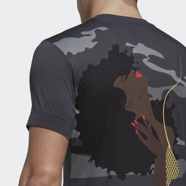 Γκρι Tennis New York Graphic Tee