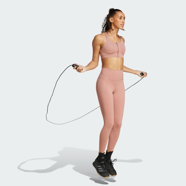 Merah-muda Legging 7/8 Optime Luxe