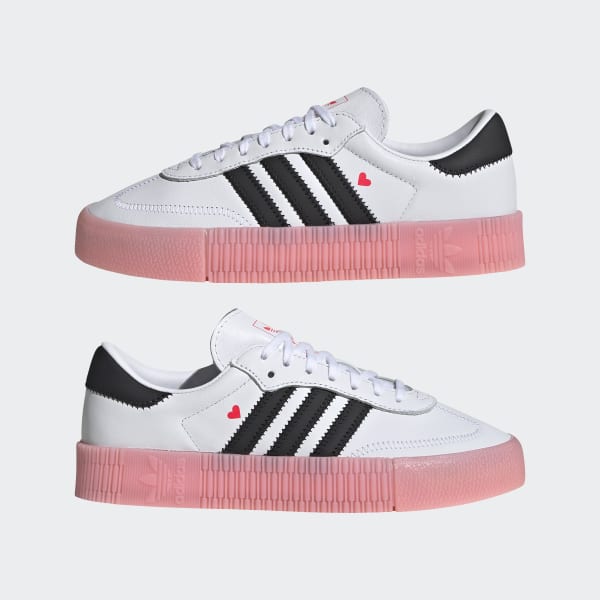 Adidas samba rose online trainers