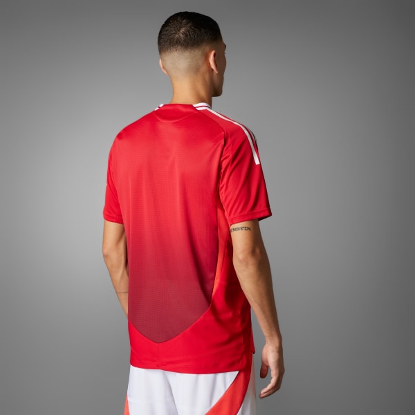 Red Manchester United 24/25 Home Authentic Jersey
