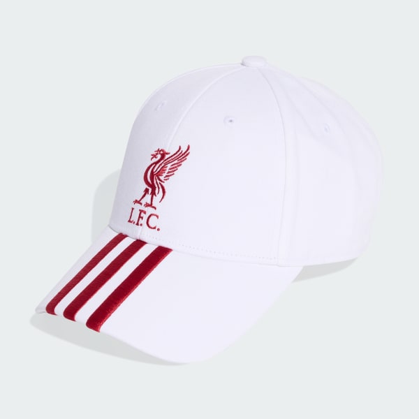 White Liverpool FC Baseball Cap