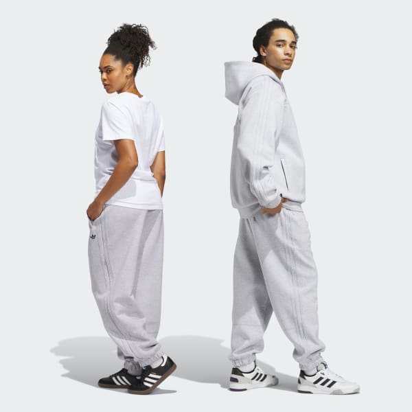 Grey 스케이트보딩 테크니컬 플리스 팬츠