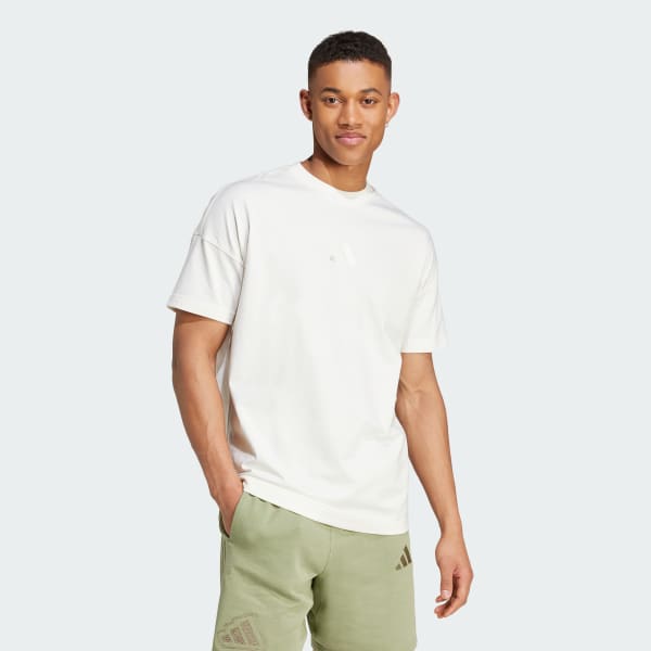 White ALL SZN Graphic Tee