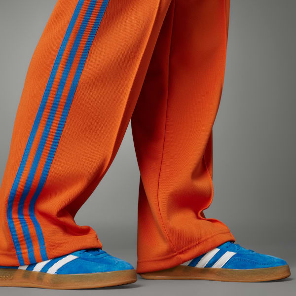 Orange adidas tracksuit bottoms hotsell