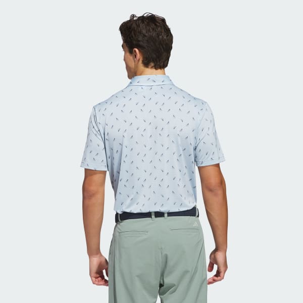 Blu Polo Ultimate365 Printed Mesh