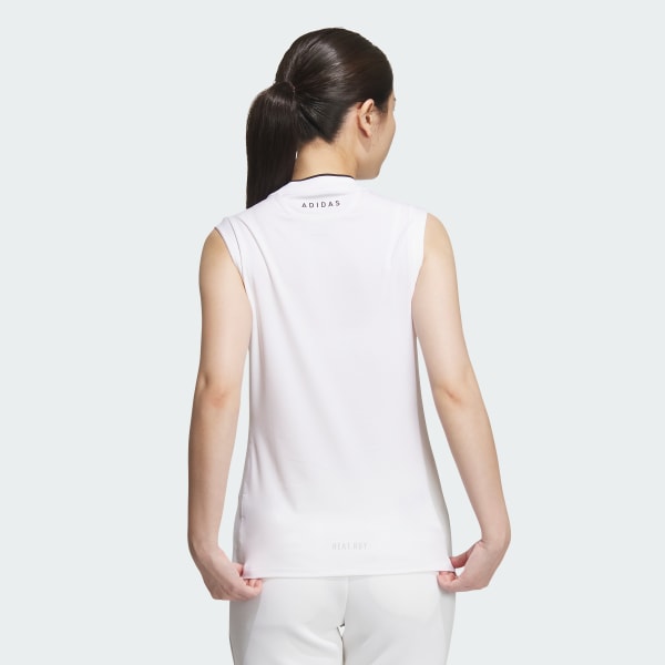 White mock shirt best sale