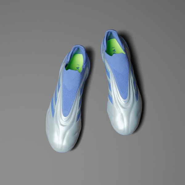 Azul Botines Copa Pure 3 Elite Sin Cordones Terreno Firme