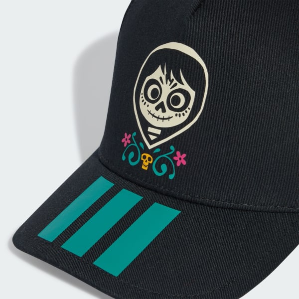 coco⭐︎ adidas Pixar Coco Little Kids Coco Cap - Black | Free