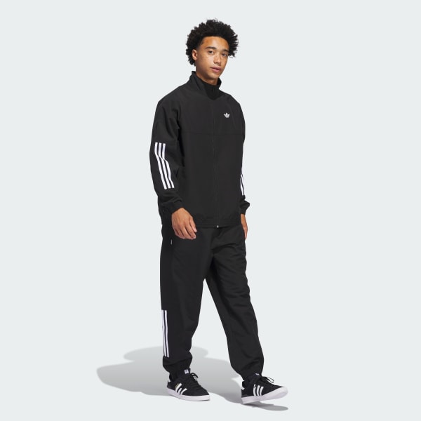 Black Skateboarding Gatsele Track Jacket (Gender Neutral)