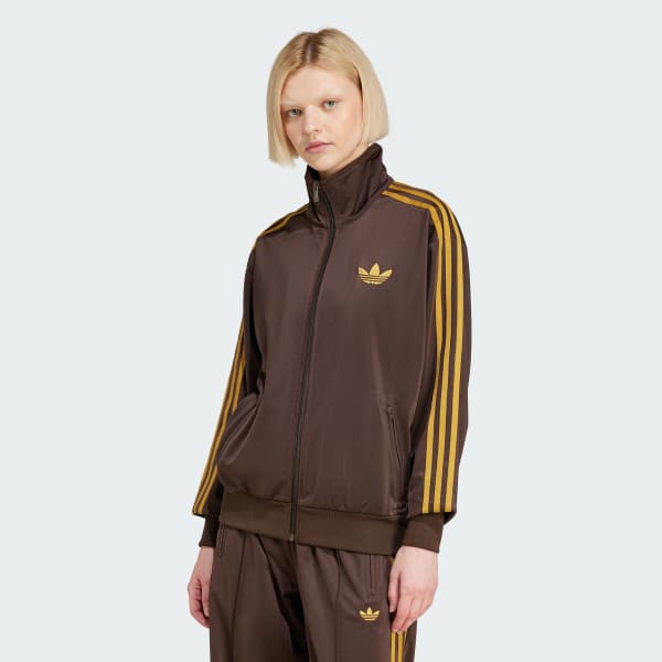 Marron Veste de survêtement ample Adicolor Classic Firebird