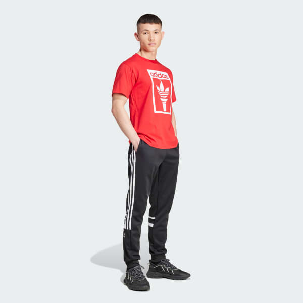 Rojo Camiseta Trefoil Torch