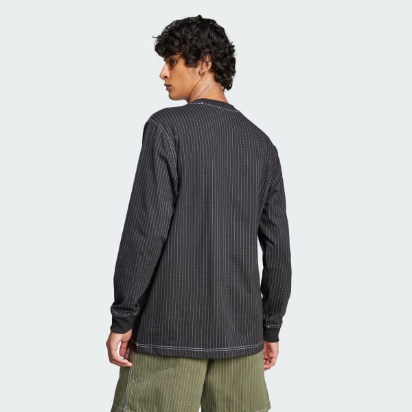 cerná Tričko Wabash Long Sleeve