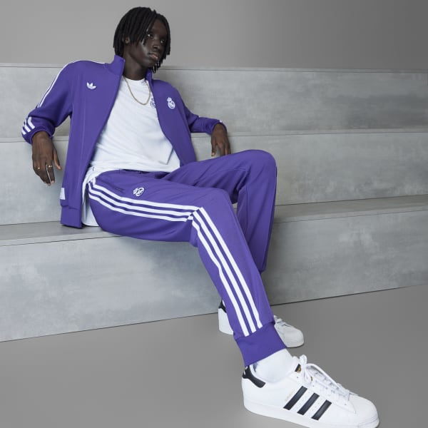 Adidas レアル・マドリード トラックパンツ XL レアル マドリード アディダス SZN トラック パンツ - ブラック