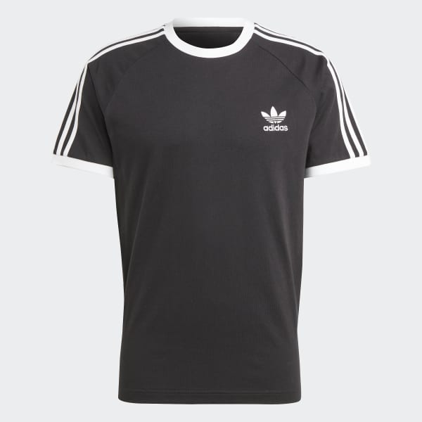 zwart Adicolor Classics 3-Stripes T-shirt