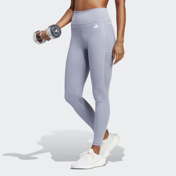 adidas Train Essentials High-Intensity 7/8 Leggings - Purple