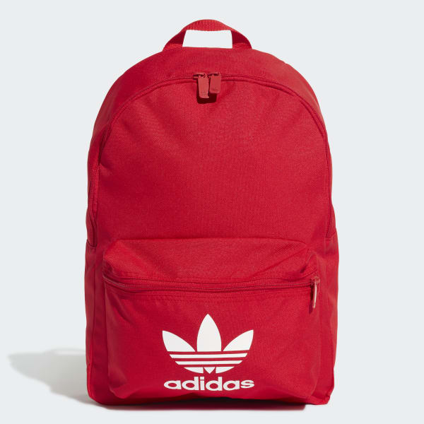 adidas black and red backpack