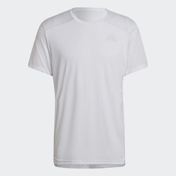 White Own the Run Cooler Tee TE209