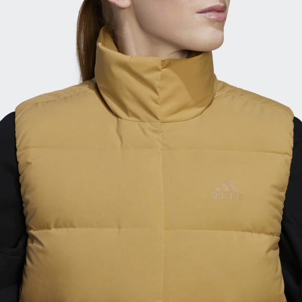 Beige Helionic Down Vest ZG316