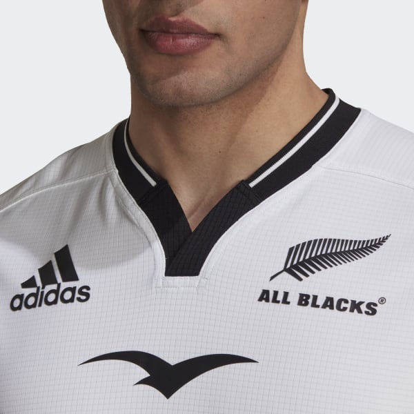 biela Dres All Blacks Rugby Replica Away DVK21