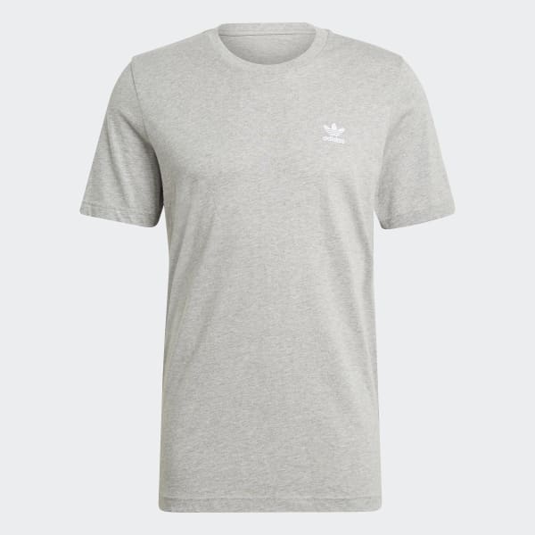 Cinzento T-shirt Trefoil LOUNGEWEAR Adicolor Essentials 14276