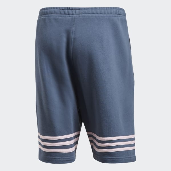 adidas outline shorts blue