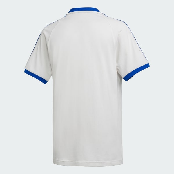 アディダス 3S Tシャツ / クラウドホワイト・ブルー JY3692 アディダス 3S Tシャツ / クラウドホワイト・ブルー JY3692