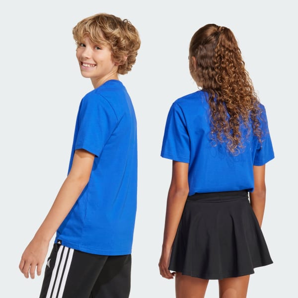 Μπλε Codes Photoreal Logo Graphic Tee Kids