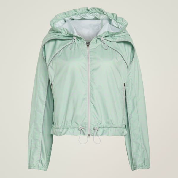 Lila adidas by Stella McCartney Running Print Laufjacke