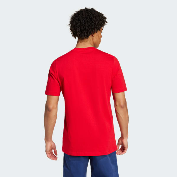 rouge T-shirt graphique Arsenal DNA