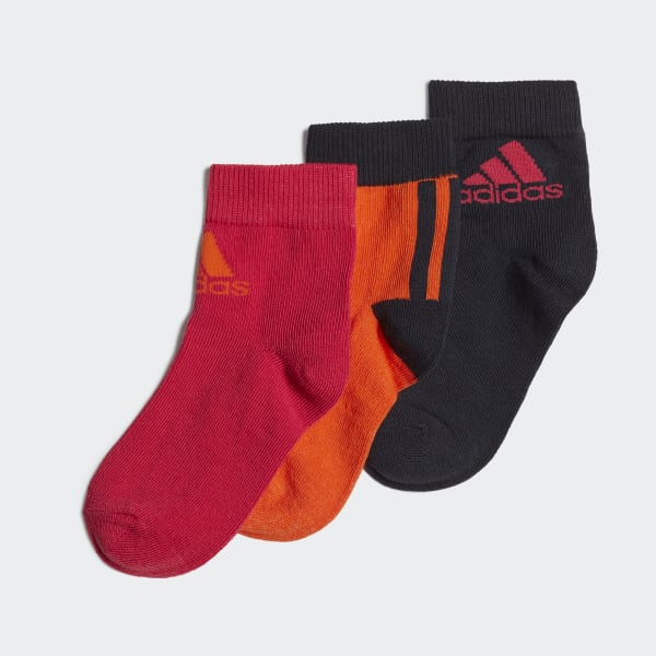 red adidas ankle socks