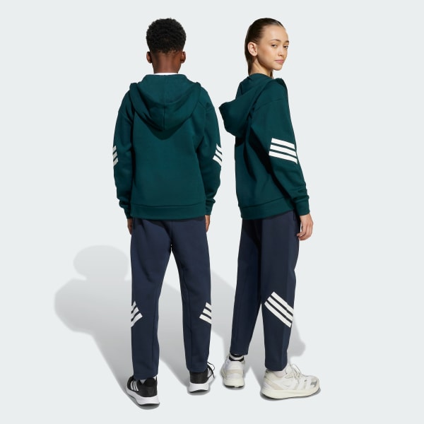 Blu Pantaloni Future Icons 3-Stripes Ankle-Length Junior