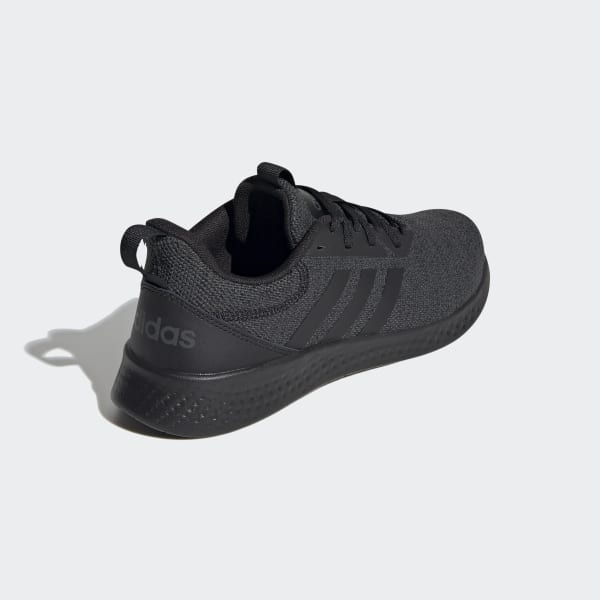 adidas pure black shoes