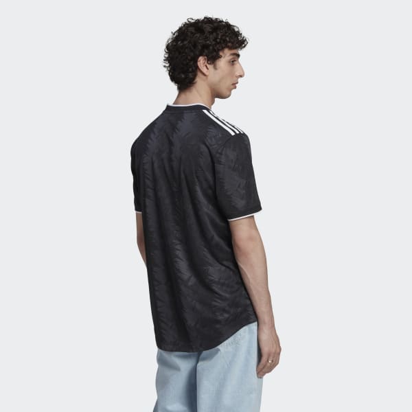 zwart Juventus 22/23 Authentiek Uitshirt