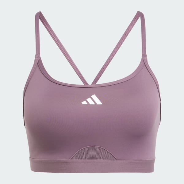 Purple Aeroreact Training Light-Support Bra