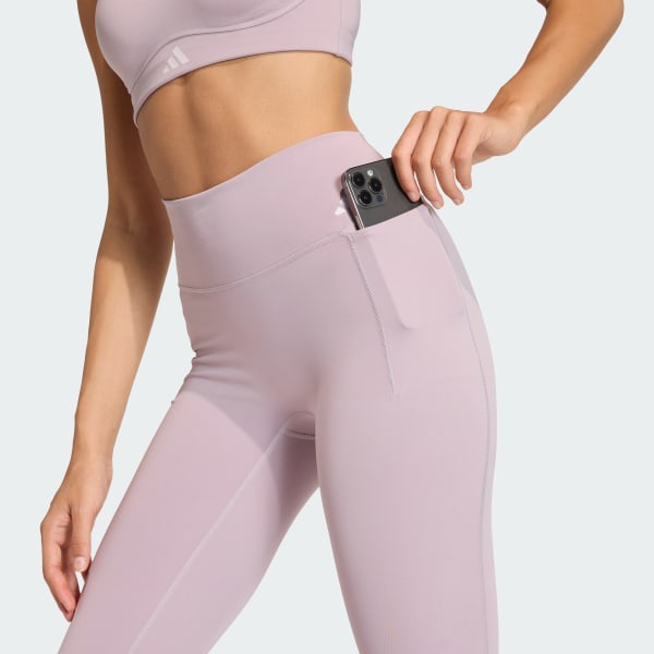 Roxo Leggings compridas Optime Workout