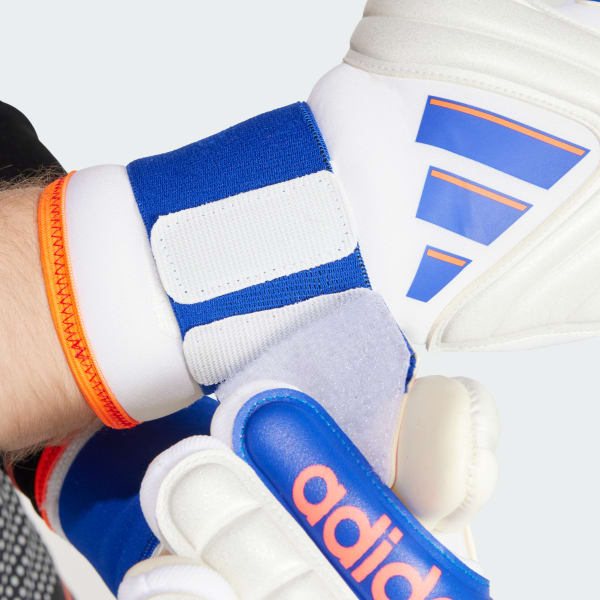 White Copa Pro Goalkeeper Gloves