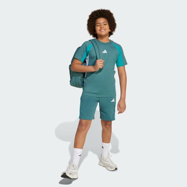 Πράσινο Seasonal Essentials Colorblock Shorts Kids