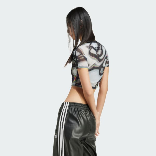 Multicores Camiseta Curta Pride Malha Elástica