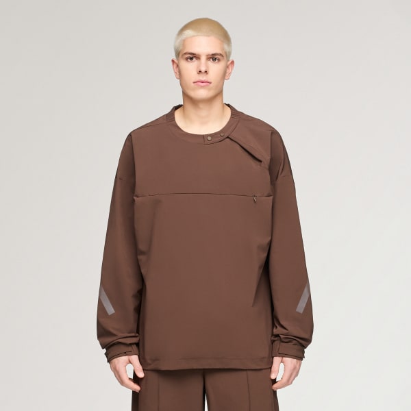 Verde Track top adidas x entire studios Z.N.E. Uniform Half Zip Woven