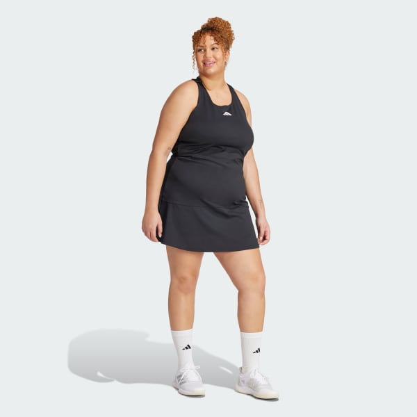 adidas Tennis Y-Dress (Plus Size) - Black | Women's Tennis | adidas US