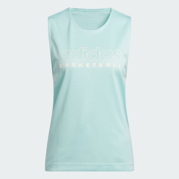 Turquoise Select Mesh Tank Top