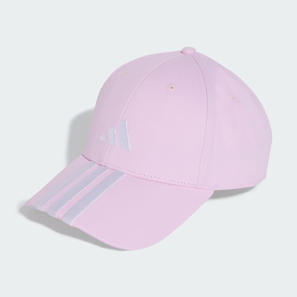 Pink 3-Stripes New Logo Baseball kasket