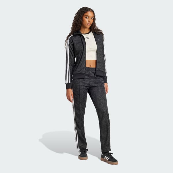 adidas Snake Firebird Track Pants - Black | Free Shipping