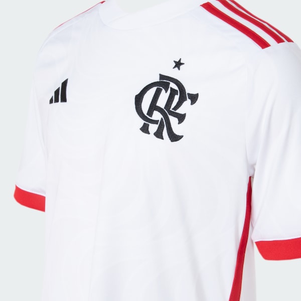 Branco Camisa 2 CR Flamengo 24 Infantil