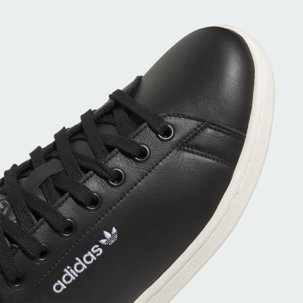 Adidas stan smith 2 black/white/red leather trainers top