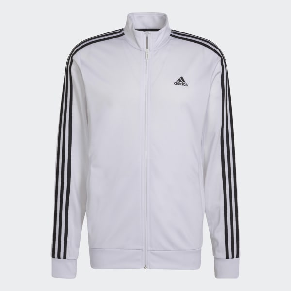 White adidas jacket mens Clearance