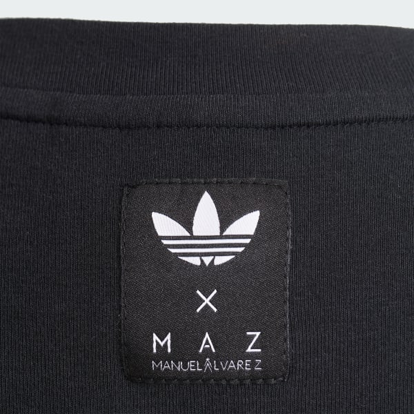 Negro Vestido Trifolio x MAZ Manuela Álvarez