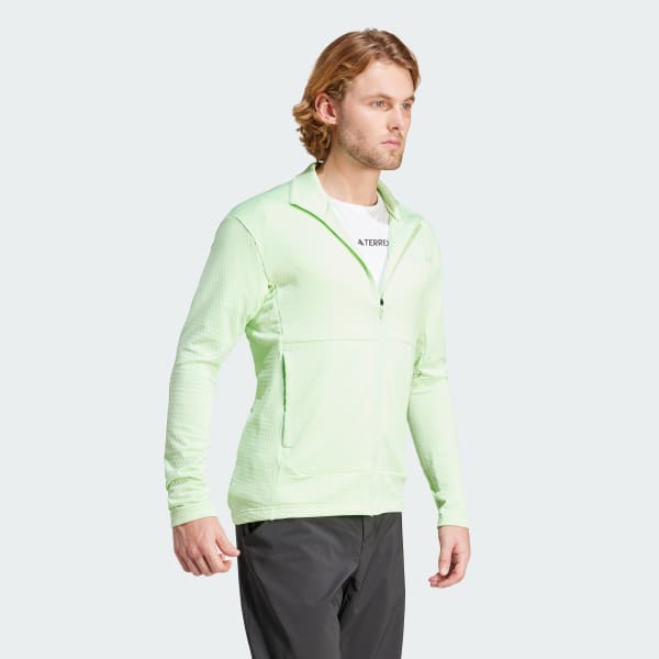 zelená Bunda Terrex Multi Light Fleece Full-Zip