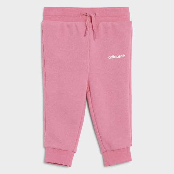 Pink Adicolor Full-Zip Hoodie Set