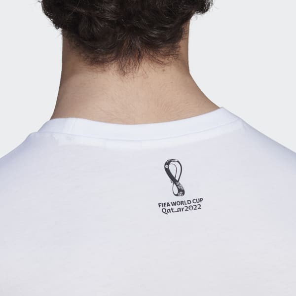 Hvit FIFA World Cup 2022™ Spania T-skjorte LOJ43